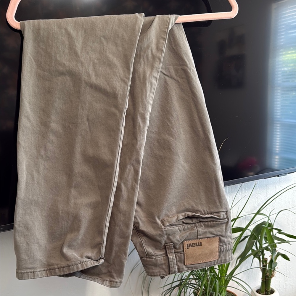 Brown Relaxed Fit Jeans Casual Style